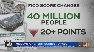 3 On Your Side: FICO changing how it calcuates your credit score