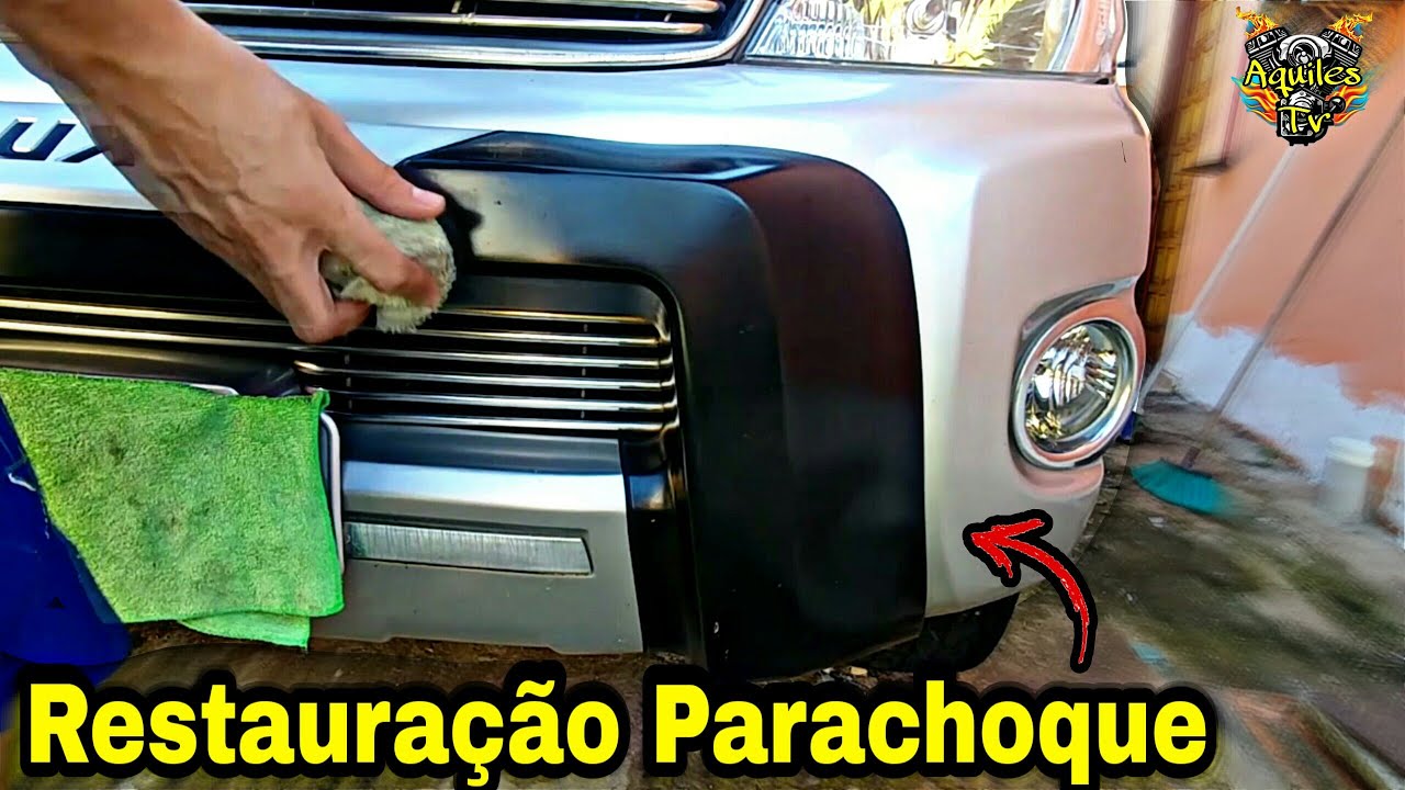 Como Restaurar Parachoque e Plásticos do Carro - YouTube