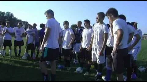 Blaine Boys Soccer Coach & Captains.wmv