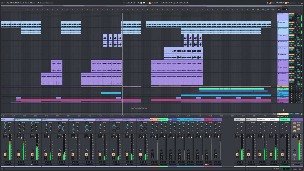 M83 - Midnight City Cover (isolated vocal tracks)