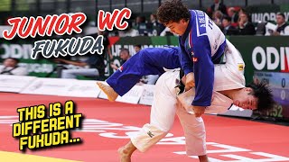 Fukuda at -66 takes GOLD at Judo Junior World Championships!