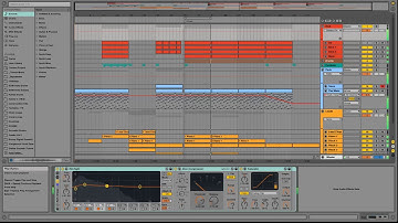 Ableton Live 9 uplifting trance song