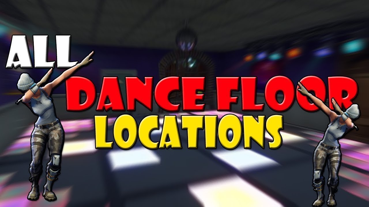 FORTNITE - NEW SECRET DANCE LOCATIONS - WEEK 8 CHALLENGES