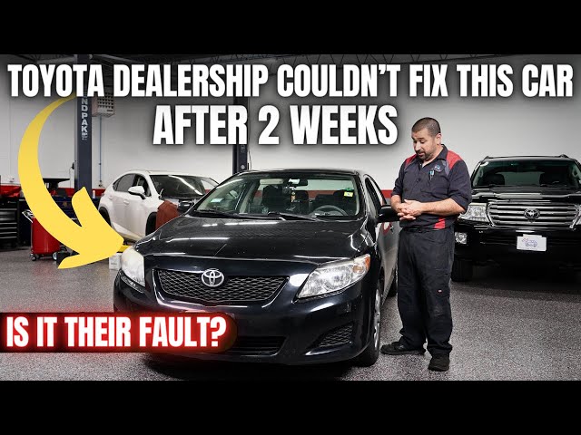 Toyota Dealership Couldn't Fix This Car. Is it Their Fault? class=