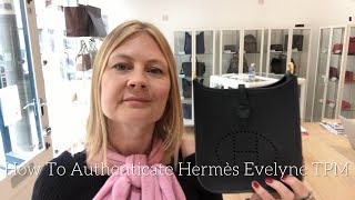 How To Spot A Real Hermès Evelyne Handbag