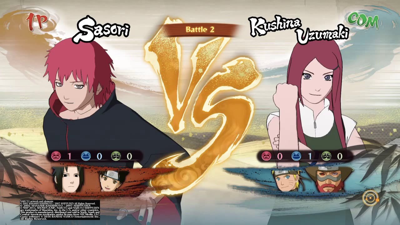 Naruto Shippuden Ultimate Ninja Storm 4 Team Battle 1 YouTube