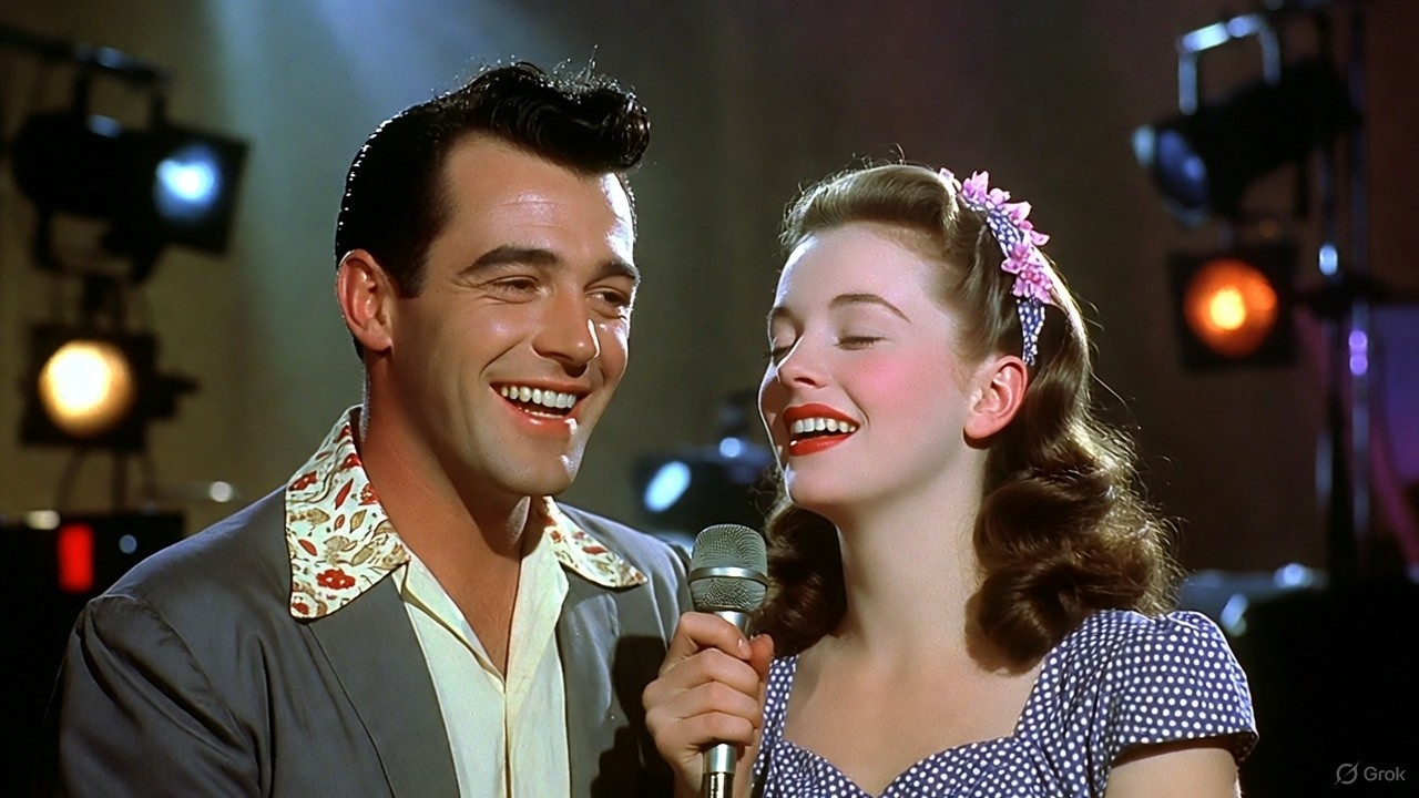 Singer Maria Doherty Maria - 1950s Doo-Wop Heartbreak Lyric Video - YouTube