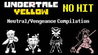 UNDERTALE Yellow - No Hit Bosses Compilation