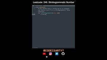 Leetcode 246. Strobogrammatic Number in Python | Python Leetcode | Python Coding Tutorial | ASMR