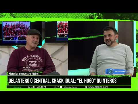 De delantero o de central, crack igual: El Hugo Quinteros, un fenómeno