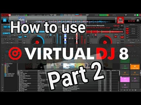 Virtual Dj 8 | Tutorial How To Use Vdj 8 | Playlists Karaoke And Effects