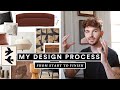 HOW TO DESIGN A ROOM FROM START TO FINISH Mood Boarding Furniture Selection Concept 