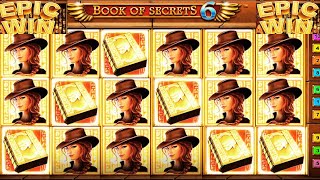 BIG WIN SULLA SLOT BOOK OF SECRETS 6! MEGA WIN BONUS - GRANDI VINCITE SU SLOT SYNOT 🎉