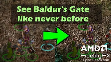 How to fix blurry graphics in ALL Infinity Engine games!