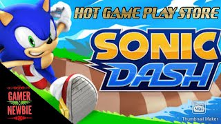 HOW TO PLAYING SONIC DASH | SONIC DASH | FUN GAMES | TUTORIAL GAME | GAME HITS | GAME HOT screenshot 4