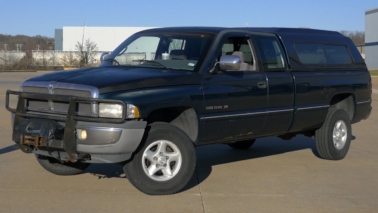 Dodge Ram 1500 Laramie Review - it was the most popular truck of the mid 90's! - YouTube