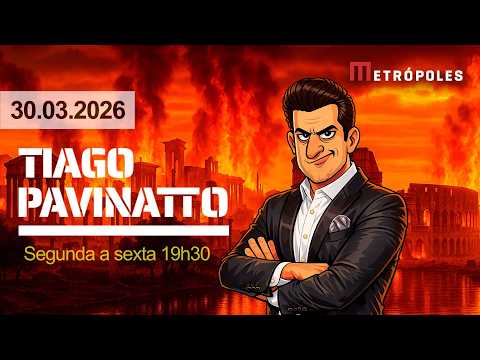 PAVINATTO AO VIVO (30/03): PL DA MISOGINIA; MORAES ON FIRE; CPMI DO INSS E MAIS NOTÍCIAS