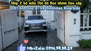 SHIP 2 BỘ THỐ BỌC NHÔM CAO CẤP 18CM