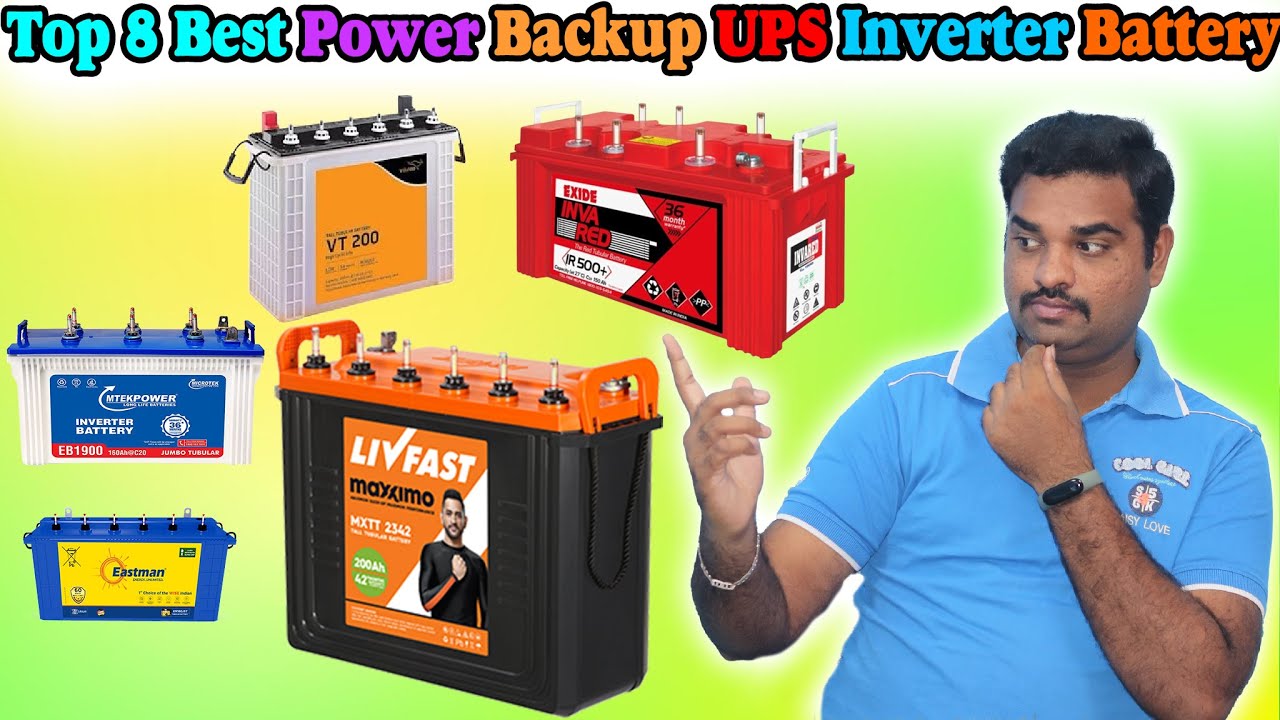 ✅ Top 8 Best Inverter Battery In India 2025 With Price | Home UPS Battery Review & Comparison