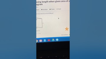 Unit 9: Geometry Khan: Find missing length when giving area of a Parallelogram