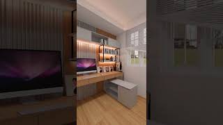 Desain kamar tidur ukuran 3x2,5 meter #kamartidur #kamartidurminimalis #kamar #desain #design #viral