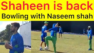 Naseem Shah, Shaheen tough training before Pak vs Afghanistan 1st ODI | Pak AFG ODI series