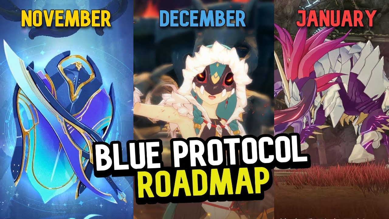 Upcoming Content of Blue Protocol Star Resonance (Nov-Jan)
