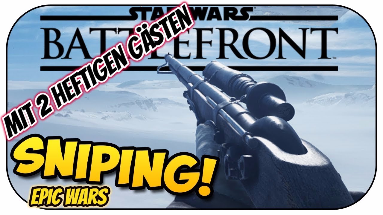 Sniper Action mit 2 Heftigen Gästen des Jahres star wars the last jedi