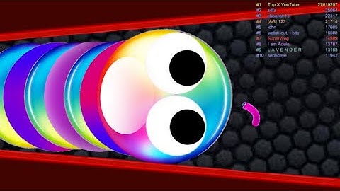 Slither.io - KING of SNAKES  Vs All Monster Snake - WORLD RECORD Unlimited Length (EPIC GAMEPLAY)