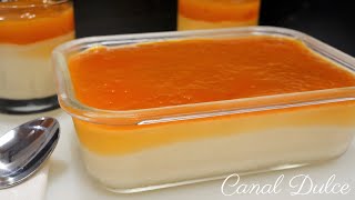 CREAMY DESSERT WITHOUT EGG WITHOUT OVEN AND READY IN 3 MINUTES EASY AND ECONOMIC