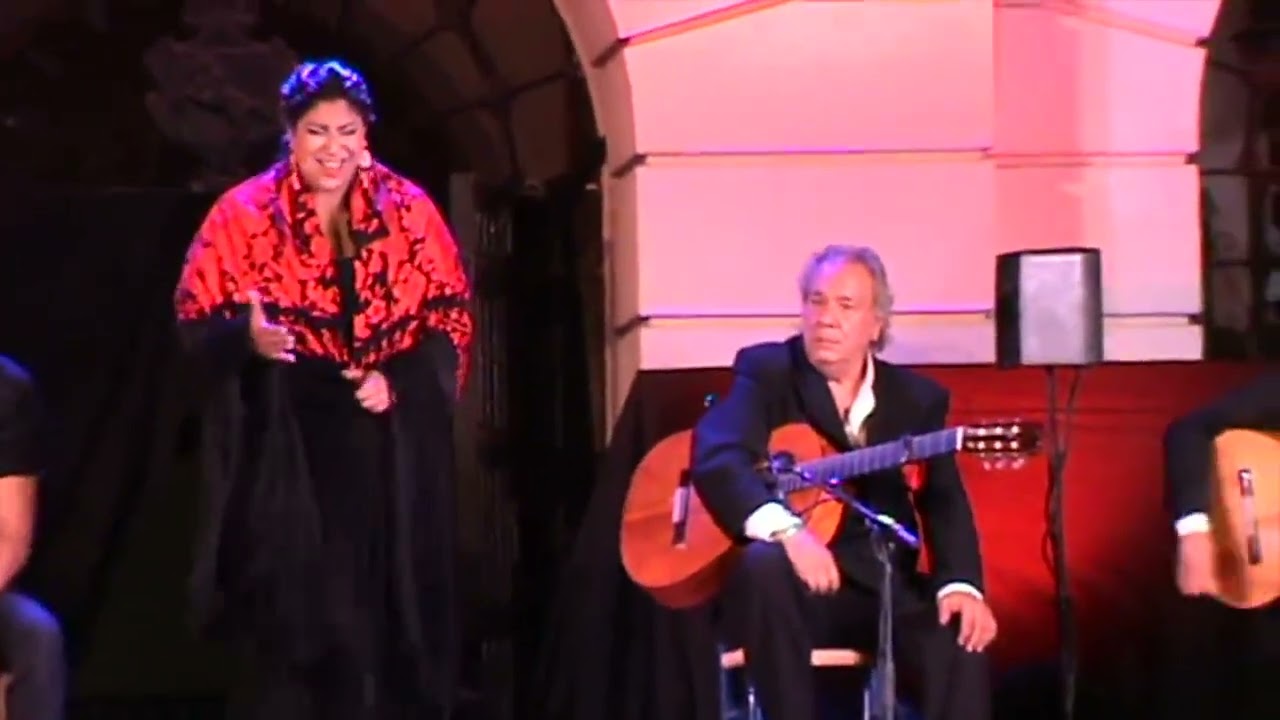 Manuela Carrasco y su cuadro flamenco - LV Gazpacho Andaluz de Morón - 2 de Julio de 2022