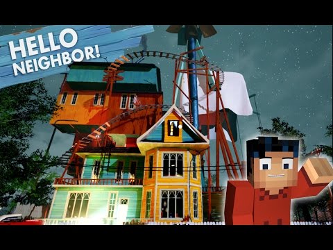 Minecraft Steve : Hello Neighbor Game Playthrough with FACECAM!!