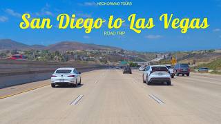 San Diego to Las Vegas - Complete Road Trip 4K 60FPS HDR