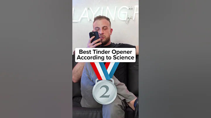 3 Highest Response Tinder Openers Ever!