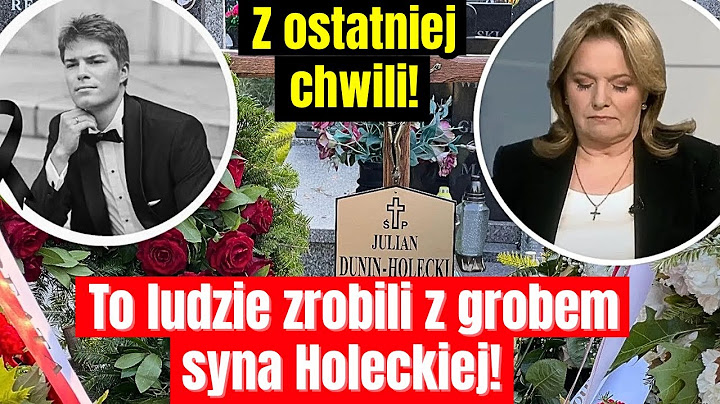 Breaking news! This is what they did to the tomb of Danuta Holecka's son!