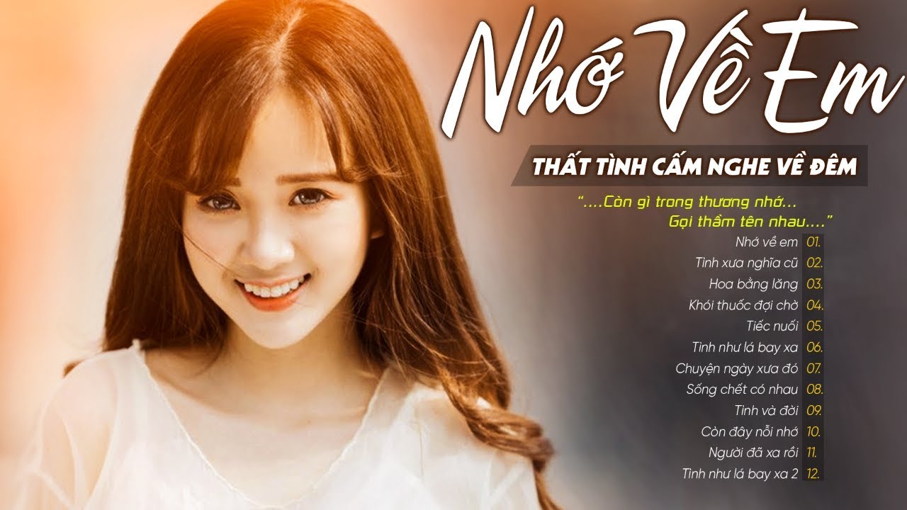 Thất Tình Cấm Nghe Về Đêm - Nhớ Về Em | 100 Ca Khúc Nhạc Trẻ Xưa Đi Vào Huyền Thoại Của JIMMY NGUYỄN