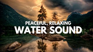 Natural relaxing water flowing sound | fall asleep | meditation | study | Contemplative Meditation
