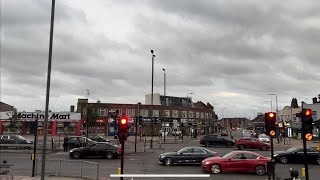 London City - Barkingside to Ilford bus ride and walking tour (FULL HD)