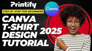 How to Create Custom T-Shirt Designs with Canva & Sell with Printify (Step-by-Step Tutorial)