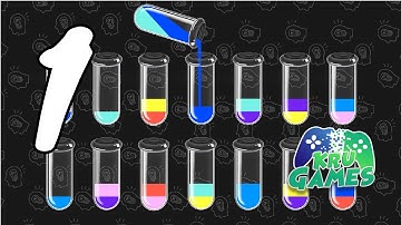 SortPuz 3D: Free Water Sorting Puzzle Game Gameplay #1 All Levels (Android, IOS)