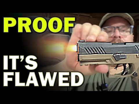 Proof That The P320 Fires With *Almost* No Trigger Pull