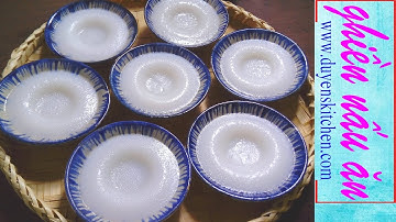 Cách Pha Bột BÁNH BÈO Có Xoáy Má Lúm Đồng Tiền Không Hôi Bột By Duyen