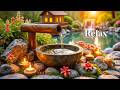 Soothing Music + Bamboo Water Sounds 🌿 Calming Music for Sleep, Relaxation, Spa, Deep Healing Music