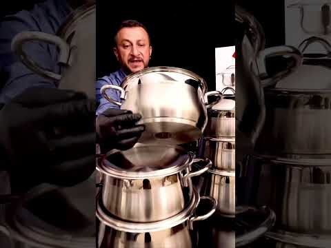 سيت أواني ستيل 18 10 الجودة والمواصفات التي تحتاجها لمطبخك العصري