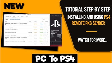 PS4 Remote PKG Sender v2.0 Installing And Using | Jailbreak 9.00 And Below