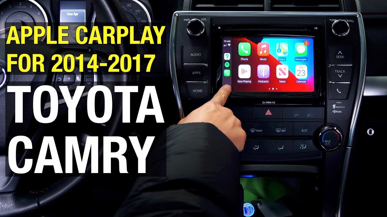 2014-2017 Toyota Camry | Wired Apple CarPlay Android Auto | Install