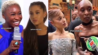 Ariana Grande & Cynthia Erivo | Before & After Wicked [REACTION]