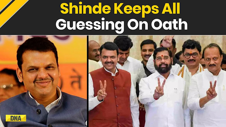 Maharashtra CM Oath News: Devendra Fadnavis Takes Oath As Maha CM, Eknath Shinde Drags Out Suspense