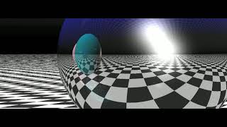Raytraced Spheres HD 30fps - Python pypy3 firing on all cores