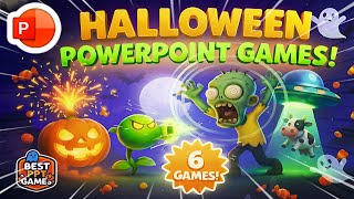 HALLOWEEN POWERPOINT GAMES! 🎃 6 Mini Games for Kids | Best PPT Games screenshot 1